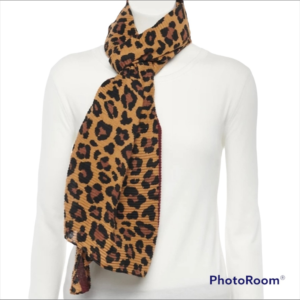 Apt. 9 Apt 9 Leopard Infinity Scarf New - New Women | Color: Brown